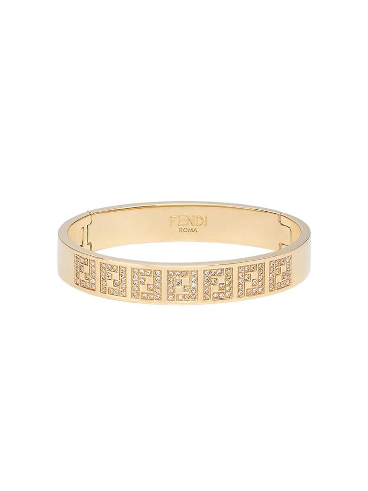 Fendi Ff Bracelet - Gold