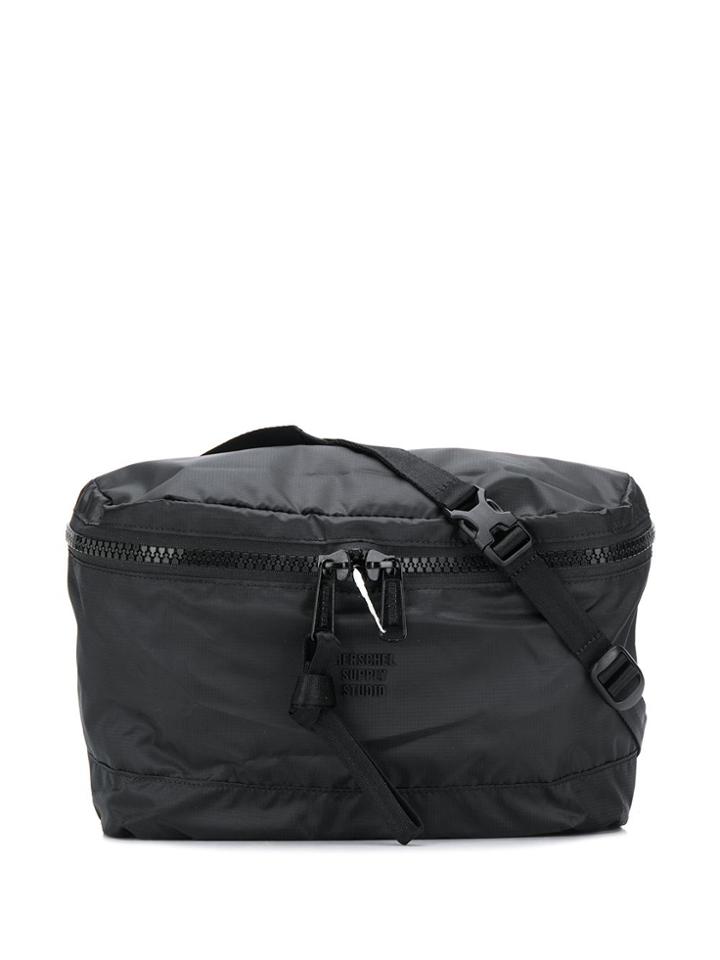 Herschel Supply Co. Large Logo Plaque Belt Bag - Black