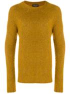 Roberto Collina Teddy Sweater - Yellow & Orange