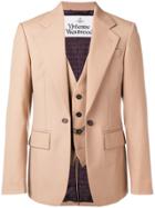 Vivienne Westwood Layered Tailored Blazer - Neutrals