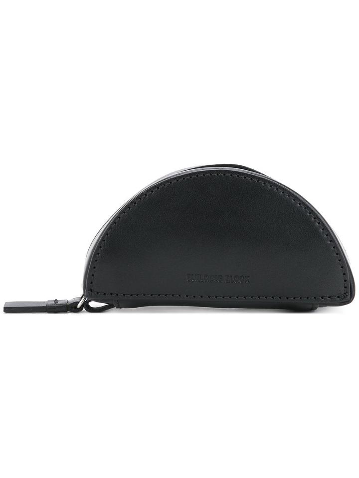 Building Block - Crescent Pouch - Women - Leather - One Size, Black, Leather