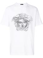 Versace - Medusa T-shirt - Men - Cotton - M, White, Cotton