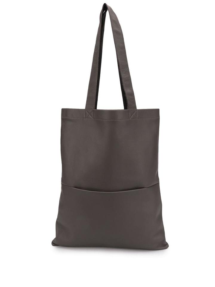 Rick Owens Signature Tote - Grey
