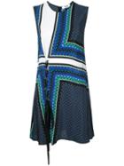 Msgm - Lace Detail Dress - Women - Silk - 42, Silk