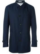 Brunello Cucinelli Shirt Jacket, Men's, Size: 48, Blue, Nylon/polyester/wool