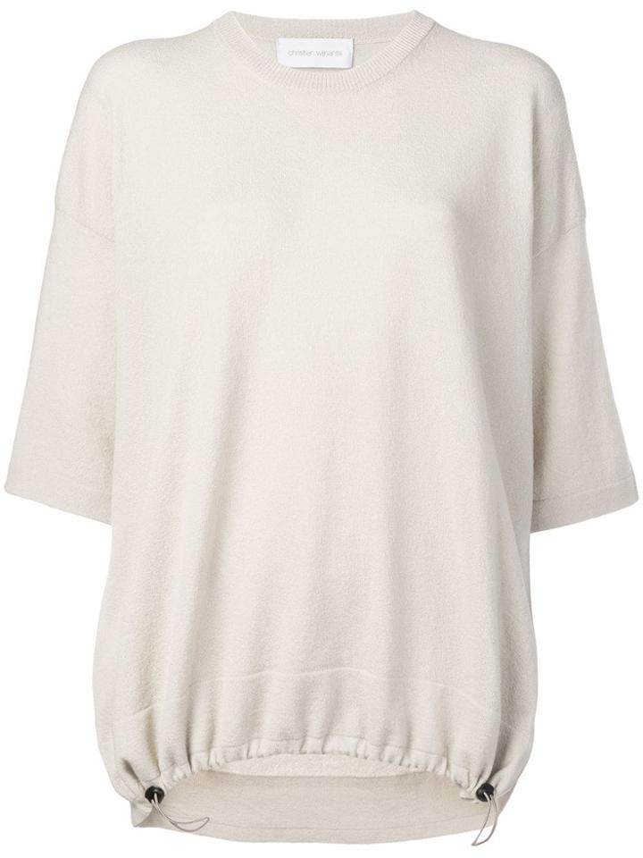Christian Wijnants Kani Knitted Top - Neutrals