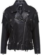Miu Miu Biker Jacket - Black