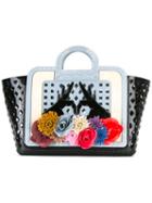 Kartell Paula Cademartori Large Tote Bag, Women's, Blue, Polyurethane