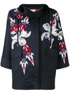 Antonio Marras Appliquéd Hooded Jacket - Blue