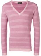 Gabriele Pasini V-neck Sweater - Pink