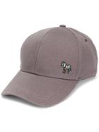 Ps By Paul Smith Zebra Embroidered Cap - Grey