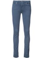 Ag Jeans - Prima Skinny Jeans - Women - Cotton - 31, Blue, Cotton