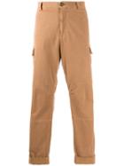 Brunello Cucinelli Classic Cargo Chinos - Brown