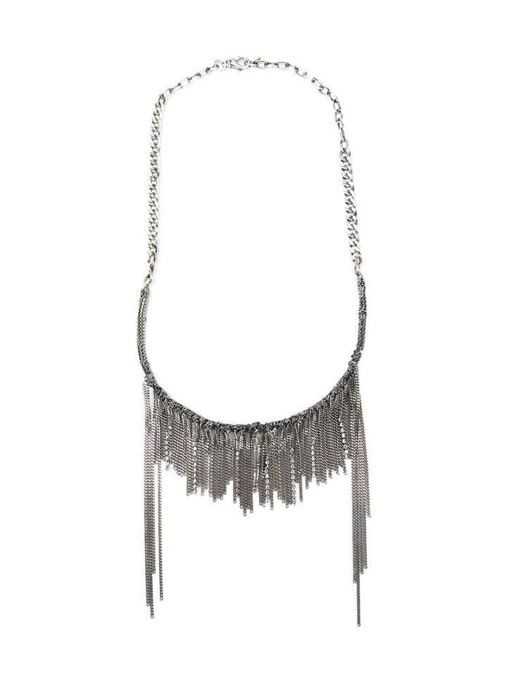 Emanuele Bicocchi Swarovski Crystal Chain 'fringe' Headband