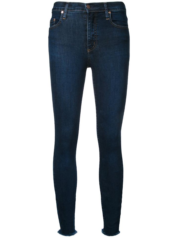 Nobody Denim Cult Super Skinny Ankle, Women's, Size: 26, Blue, Cotton/elastodiene/polyester