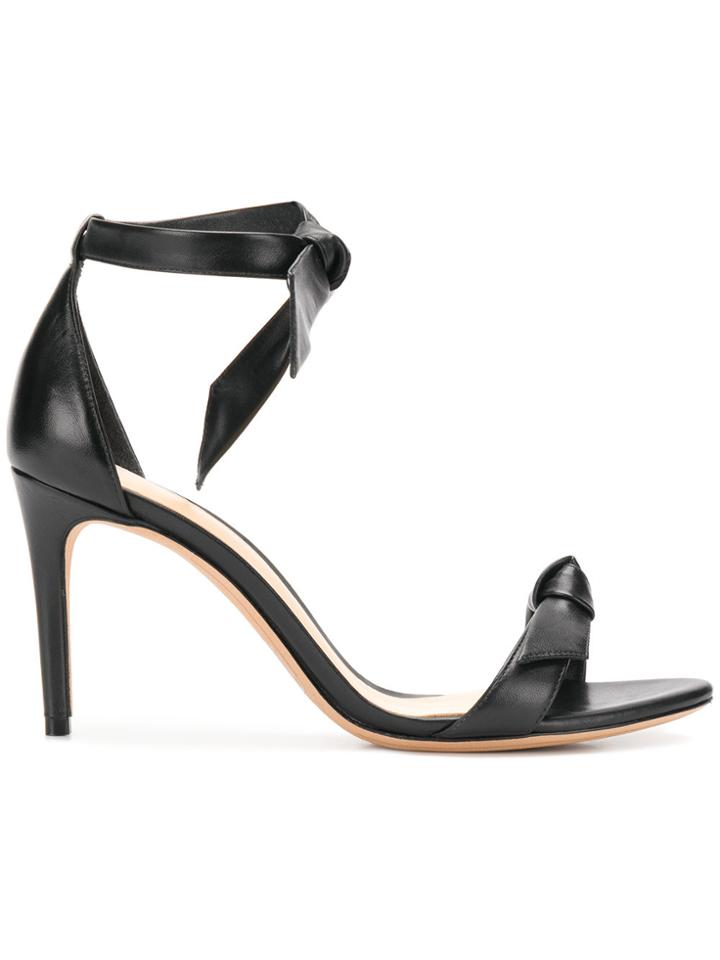 Alexandre Birman Bow Strap Sandals - Black