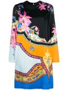 Etro Eastern Print Shift Dress - Multicolour