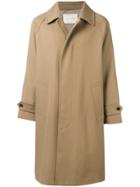 Mackintosh Single-breasted Coat - Brown