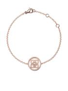 De Beers 18kt Rose Gold Enchanted Lotus Openwork Diamond Bracelet