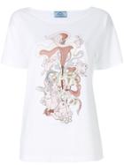Prada Rabbit Illustrated T-shirt - White