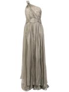 Maria Lucia Hohan Flore One-shoulder Gown - Grey