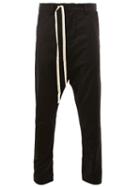 A New Cross Tailored Cropped Trousers, Men's, Size: Small, Black, Linen/flax