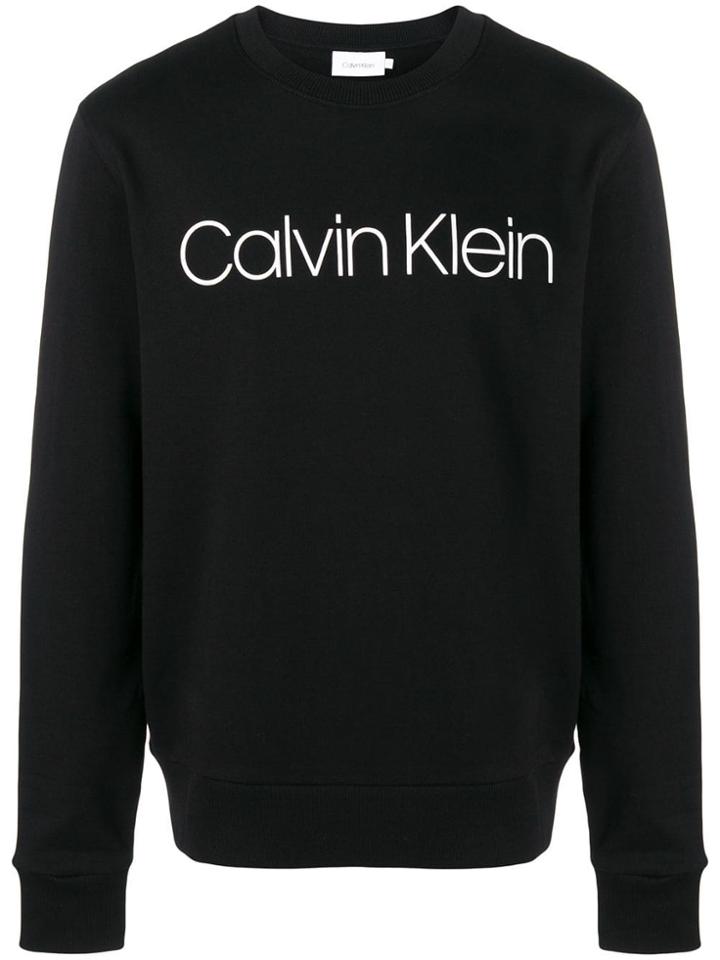Calvin Klein Logo Sweatshirt - Black