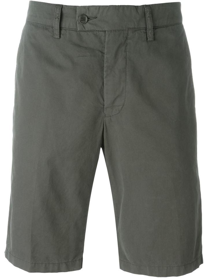 Aspesi Chino Shorts, Men's, Size: 56, Green, Cotton