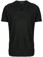 John Varvatos V-neck T-shirt - Black
