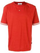 Stone Island Small Star Embroidered T-shirt - Orange