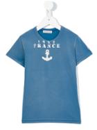 Moncler Kids - Anchor Print T-shirt - Kids - Cotton - 12 Yrs, Boy's, Blue