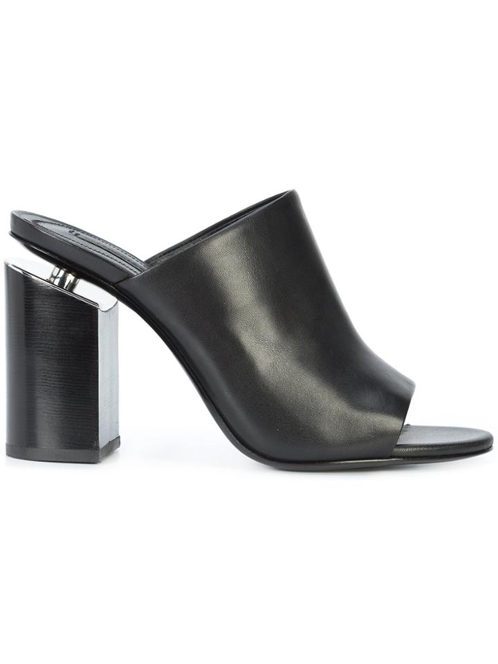 Alexander Wang Avery High Heel Mules - Black