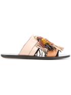 See By Chloé Tania Tasselled Mules - Nude & Neutrals
