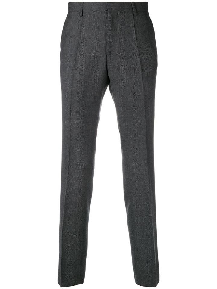 Boss Hugo Boss Straight Leg Trousers - Grey