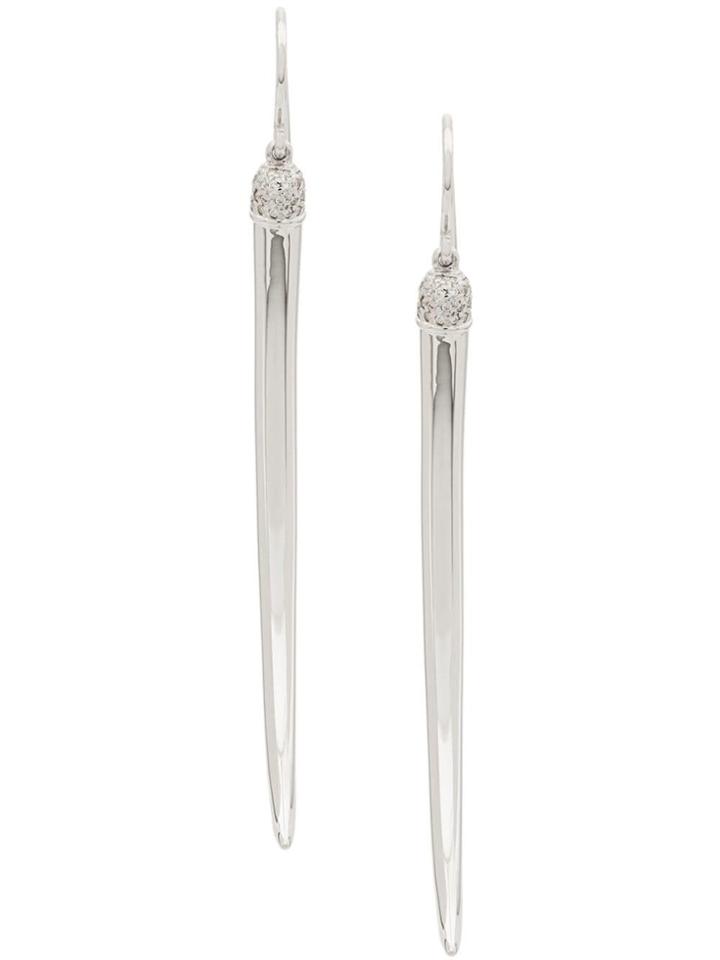 Shaun Leane No.1 Diamond Earrings - Silver