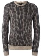 No21 Leopard Print Jumper