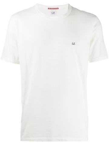 Cp Company 30/1 Logo T-shirt - White