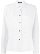 Piazza Sempione Checked Shirt - White