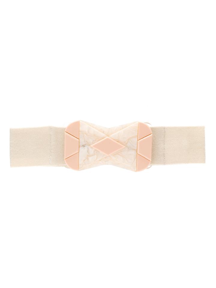 Cecilia Prado Rosana Elasticated Belt - White