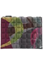 No Ka' Oi Colour Block Make-up Bag - Orange