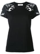 Valentino - Tiger-detail T-shirt - Women - Cotton/polyester - Xs, Black, Cotton/polyester