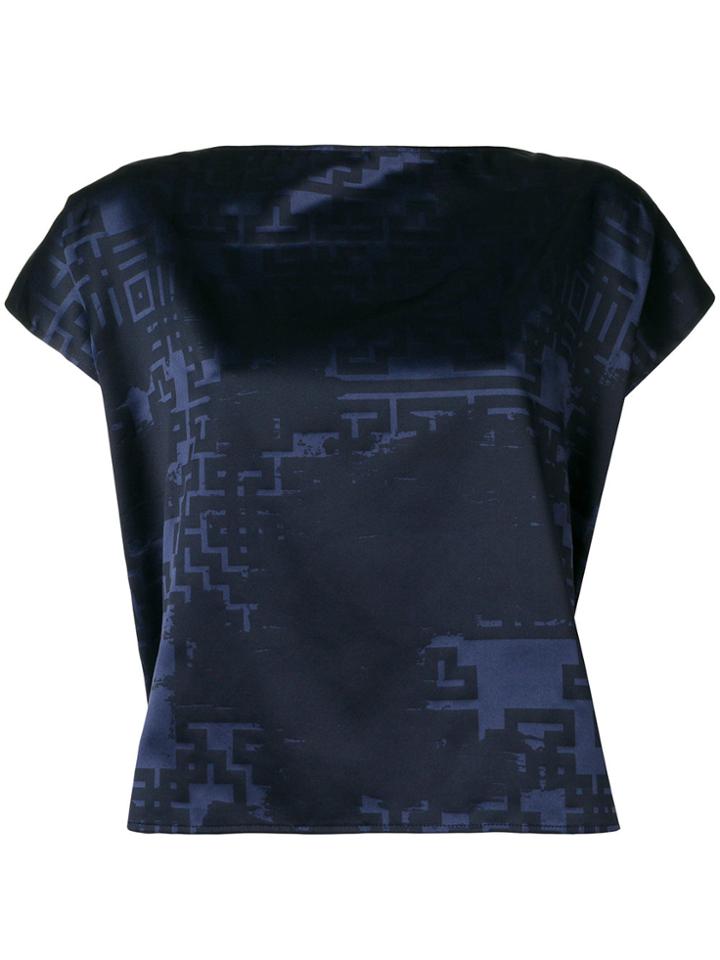 Nehera Printed Blouse - Blue