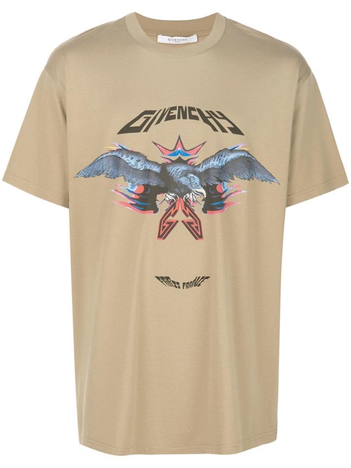 Givenchy Logo Print T-shirt - Brown