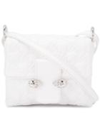 Alexander Mcqueen - Twin Skull Satchel - Women - Goat Skin - One Size, White, Goat Skin