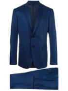 Versace Two Piece Suit, Men's, Size: 50, Blue, Wool/viscose