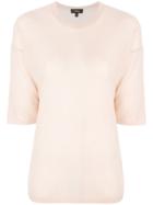 Theory Sheer Knitted Top - Nude & Neutrals