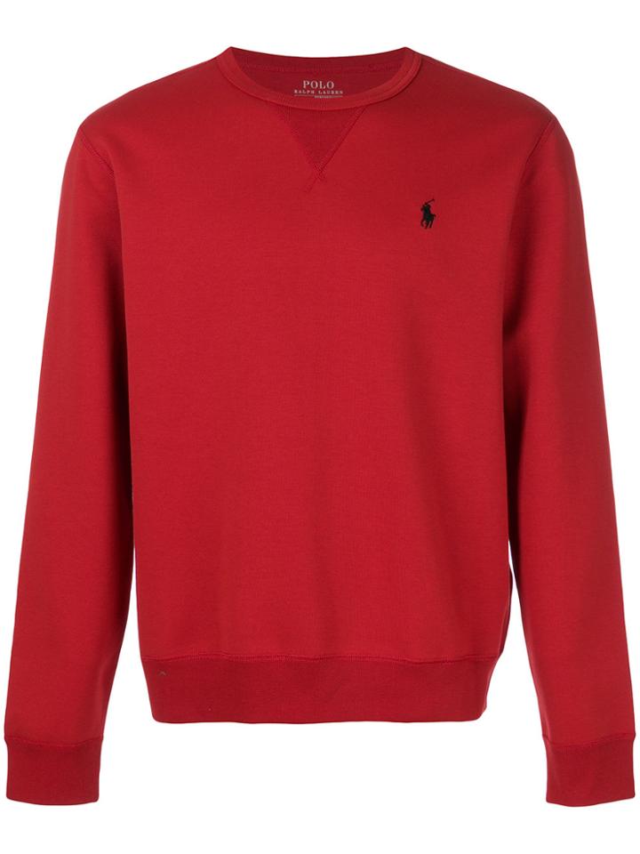 Polo Ralph Lauren Logo Embroidered Sweatshirt