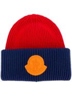 Moncler Rolled Beanie - Red