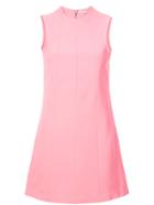 Alice+olivia Fitted Short Dress - Pink & Purple