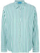 Mih Jeans Striped Shirt - White